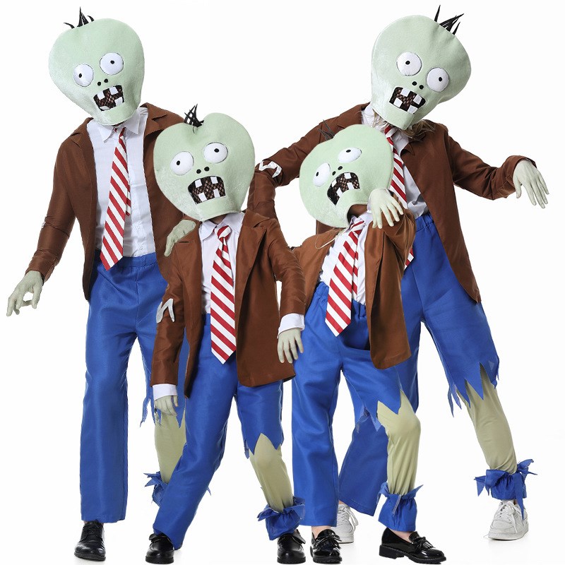 Plant Parent Costume - Halloween Terror Costume Cos Plant Zombie