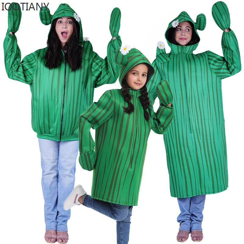Plant Parent Costume - Iootiany New Parent-child Purim Halloween Role