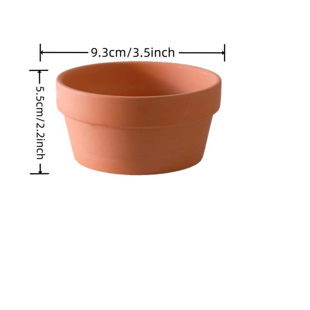 6 PCS Terracotta Buld Pots 3.5 - огляд і ціна Cactus Mix Pot