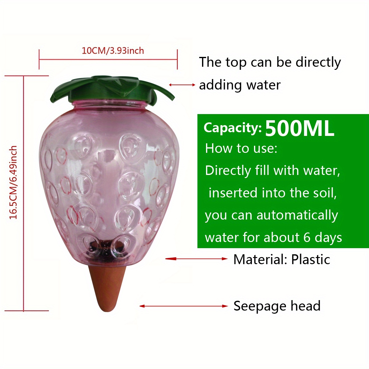2 Pcs Automatic Watering Tool  - огляд і ціна Plant Parent Tools