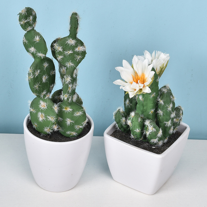 1PC Mini Fake Plastic Cactus W - огляд і ціна Cactus Mix Pot