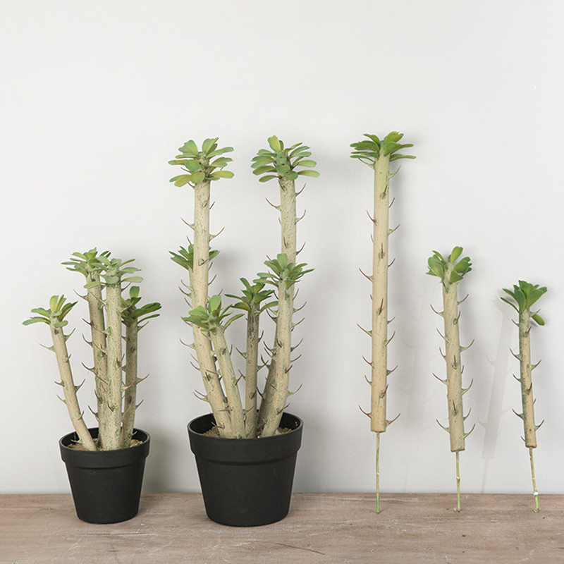 New 30-50cm 1pcs Artificial La - огляд і ціна Cactus Mix Pot