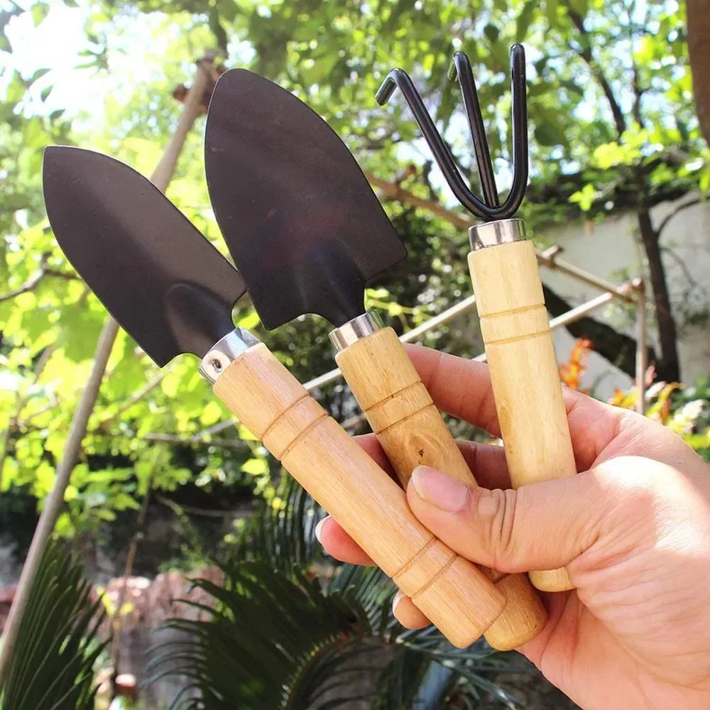 3Pcs/Set Mini Garden Tool Set  - огляд і ціна Cactus Mix Pot