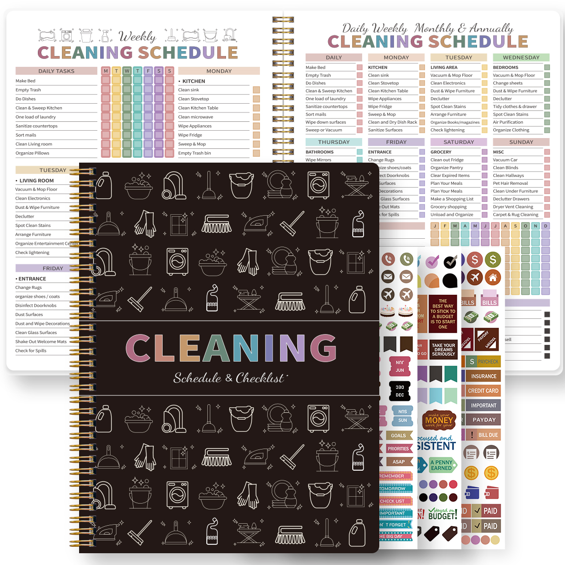 Cleaning Planner Spiral Notebo - огляд і ціна Planned Parenthood