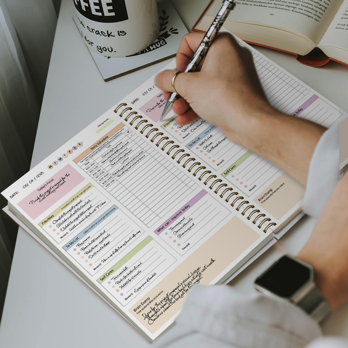 B5 Productivity Planner, Daily - огляд і ціна Planned Parenthood