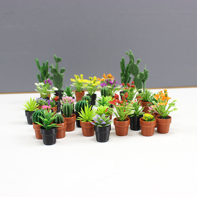 Mini Simulated Plants Cactus S - огляд і ціна Cactus Mix Pot