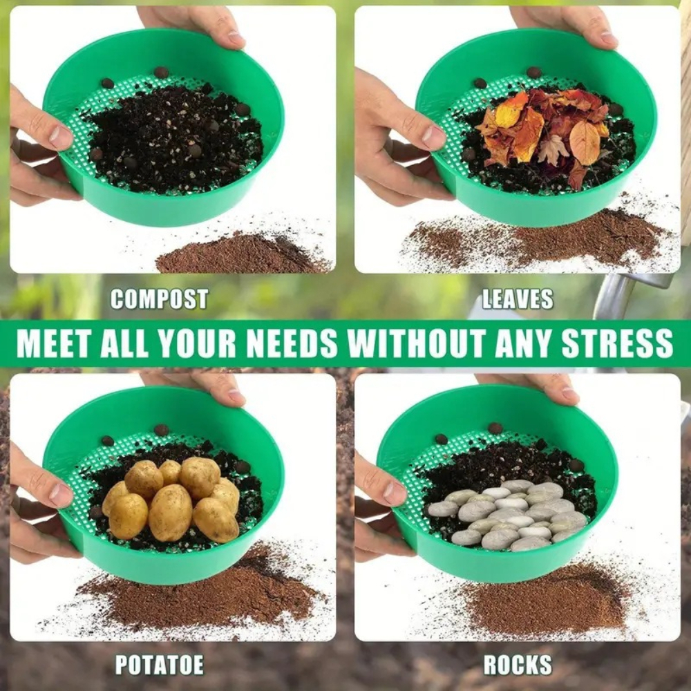 Home Garden 1/3/5pcs Soil Siev - огляд і ціна Plant Parent Tools