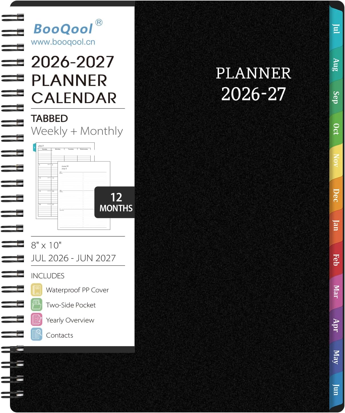 BooQool Planner 2026-2027 for  - огляд і ціна Planned Parenthood