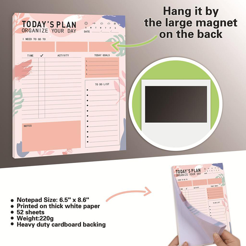 Magnetic Daily Planner Notepad - огляд і ціна Planned Parenthood